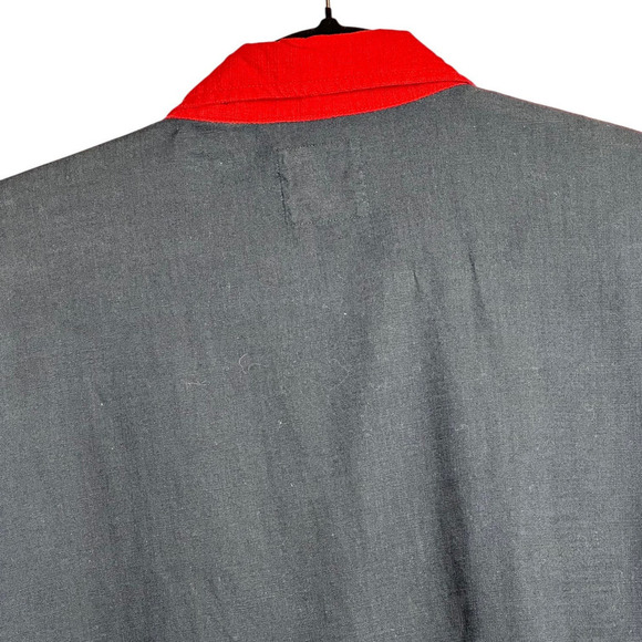 Red Head Brand Mens Patriotic 4th of July Cotton Woven Button Up Casual Shirt XL - Picture 5 of 7